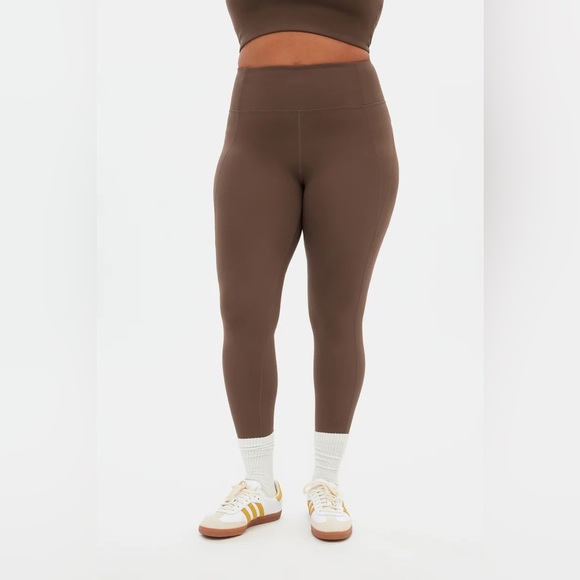 Girlfriend collective Café Compressive High-Rise Legging small - Picture 1 of 3